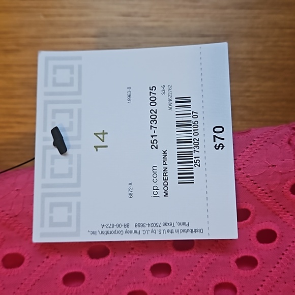 Eyelet dress sz 14 - Picture 4 of 8